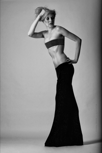 Model Liisa Savinov Mountain